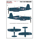 HGW 1/32 scale wet transfers for F4U-1D CORSAIR - 232909