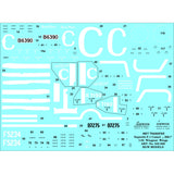HGW 1/32 scale Stencils - Wet Transfers for Sopwith F.1 Camel BR.1 - 232020