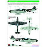 HGW 1/48 Wet Transfers Messerschmitt Bf109G-14 (AS) Markings for Eduard - 248069