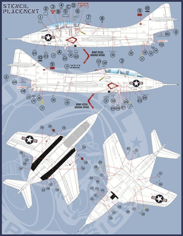 Furball 1/48 decals Air Wing All-Stars Cougar Trainer CAGs - FDS4801 Furball 1/48 decals Air Wing All-Stars Cougar Trainer CAGs - FDS4801
