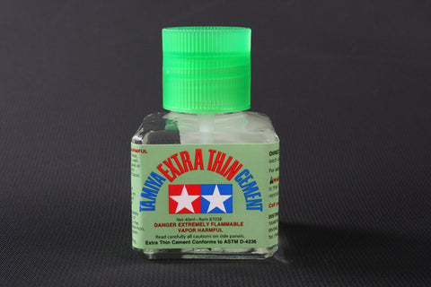 Tamiya Extra Thin Cement 40ml jar for plastic models hobby #87038 – Victory  Models