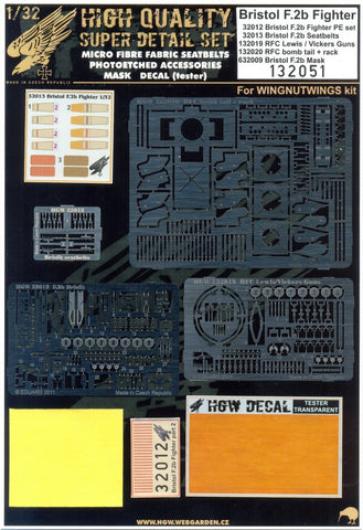 HGW 1/32 super set Bristol F.2b Fighter Wingnut Wings & Roden 132051