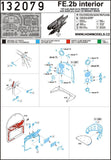 HGW 1/32 scale Super detail set for FE.2b for Wingnut Wings kits - 132092