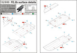 HGW 1/32 scale Super detail set for FE.2b for Wingnut Wings kits - 132092