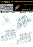 HGW 1/32 scale Super detail set for FE.2b for Wingnut Wings kits - 132092