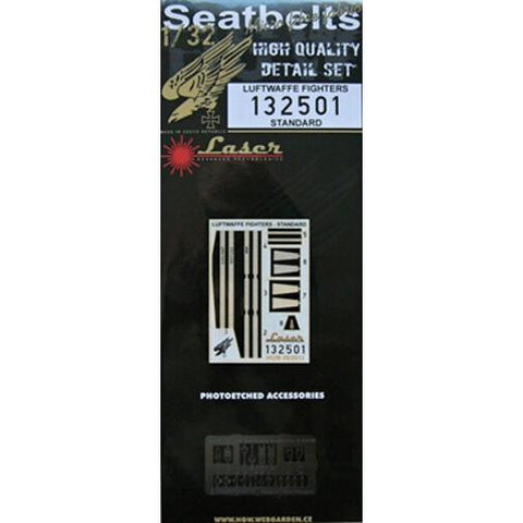 HGW 1/32 seatbelts for Luftwaffe Fighters - standard 132501