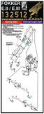 HGW 1/32 Fokker EII / EIII for Wingnut Wings (seatbelts) 132512