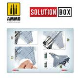 AMMO MiG Jimenez How To Paint USAF Navy Grey Fighters Solution Book - AMIG6509