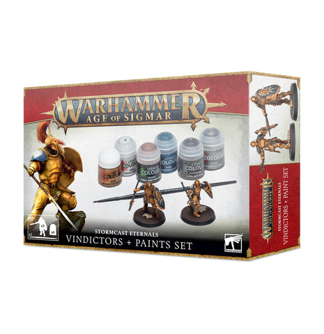 Warhammer Age of Sigmar Stormcast Eternals - Vindictors + Paints Set - #60-10