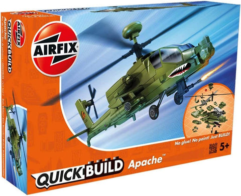 Airfix J6004 Quick Build Apache Helicopter
