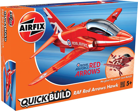 Airfix Quickbuild RAF Red Arrows Hawk Snap Together Plastic Model Kit J6018