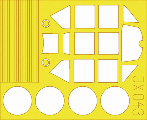 Eduard 1/32 mask for the Bf 109G by Revell - JX043