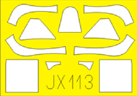 Eduard 1/32 mask for Spitfire Mk VIII for Tamiya kit #JX113