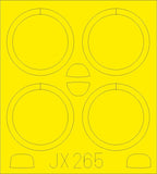 Eduard 1/32 scale paint masks Fokker Dr. I for MENG - JX265
