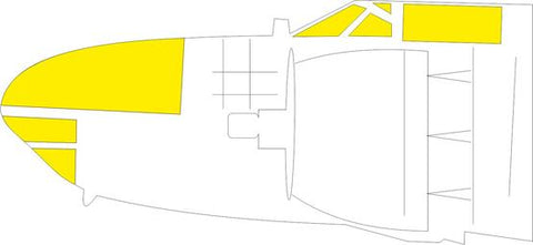 Eduard 1/32 Scale paint mask for A-26C Invader for Hobby Boss - JX271