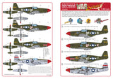 Kits-world 1/48 Scale P-51B Mustang Decal Sheet - KW148008