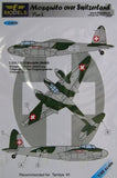 LF Models 1/48 Decals Mosquito over Swiss - Part I. for Tamiya - C4838