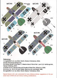 Lifelike 1/48 decal for Albatros D.III/V Pt 1 for Eduard - 48-039