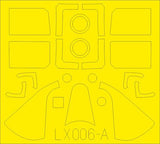 Eduard 1/24 scale Mask F6F-5 TFace for Airfix - LX006