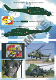 Montex 1/72 decals & mask for Mi-24D/W Polish AF - MD002-72