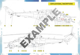 Montex 1/72 decals & mask for Mi-24D/W Polish AF - MD002-72