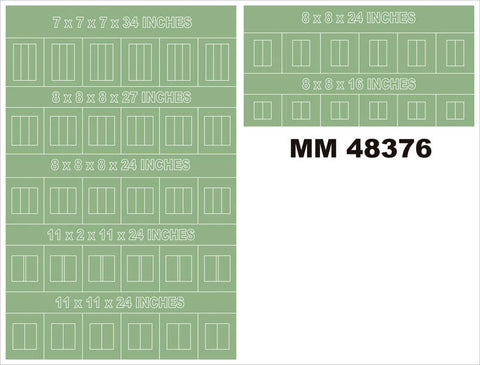 Montex 1/48 RAF Standard FIN Flash - MM48376