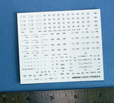 New Ware 1/144 R-7 Stencils for R-7 for ICBM Vostok Voskhod Soyuz NWD008