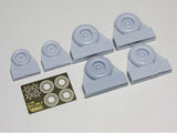 Wolfpack 1/48 scale resin BAC TSR.2 Wheel set for Airfix kit - WP48119