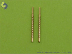 Master Model 1/72 Browning M2 aircraft .50 caliber 12.7mm barrels AM72001 x 3 Master Model 1/72 Browning M2 aircraft .50 caliber 12.7mm barrels AM72001 x 3