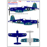 HGW 1/32 scale wet transfers for RNZAF F4U-1A / F4U-1D - 232911