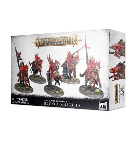 Games Workshop 91-41 Soulblight Gravelord Blood Knights (5 miniatures)