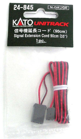 Kato #24-845 N-Gauge Unitrack Signal extension Cord 90cm (35") 1 pc