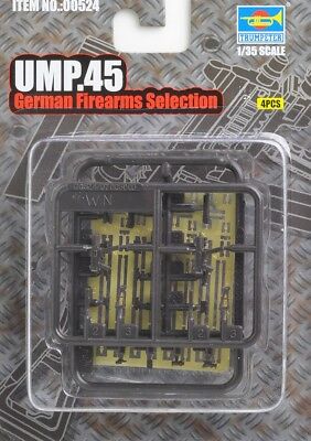 Trumpeter 1/35 Scale German Firearm Selection UMP.45 (4pcs) #00524