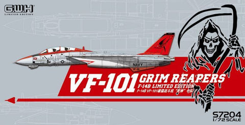 Great Wall Hobby 1/72 F-14B Tomcat VF-101 Grim Reapers Ltd Edition - kit S7204