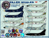Furball Aero Design 1/48 A-3 Skywarrior "Killer Whales" Part I decal