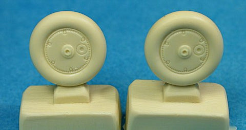 Ultracast 1/48 Messerschmitt Bf 109 G5-G14 Wheels 2pc - UC48166