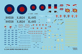 Wolfpack 1/144 decal Avro 698 Vulcan Pt.1 Great Wall Hobby/Pit-road - WD14401