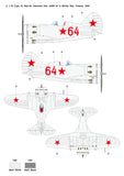 Wolfpack 1/32 decal Polikarpov I-16 Type 10 Part.1 - VVS for ICM - WD32007