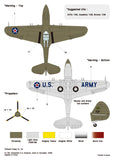 Wolfpack 1/48 decal P-40 Warhawk Part.1 - Pearl Harbor Defenders at Dec. 7, 1941