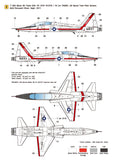 Wolfpack 1/48 decals for T-38C Talon "US Naval Test Pilot School" - WD48019