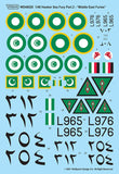 Wolfpack 1/48 decal Hawker Sea Fury Pt.2 Middle East Furies for Airfix - WD48021