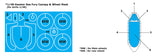 Wolfpack 1/48 decal Hawker Sea Fury Pt.2 Middle East Furies for Airfix - WD48021