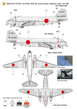 Wolfpack 1/48 decal C-47 Skytrain Pt.2 JMSDF R4D-6s for Revell - WD48023