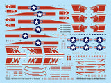 Wolfpack 1/72 decal F-14A Tomcat Pt.2 VF-1 Wolfpack 1970's for Academy - WD72010
