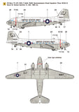 Wolfpack 1/72 decal C-47 Skytrain Pt3 US N/Marine R4D-6 & -7 for Airfix WD72011