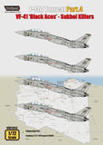 Wolfpack 1/72 decal VF-41 Black Aces Pt.4 - Sukhoi Killers for Academy - WD72013