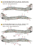 Wolfpack 1/72 decal VF-41 Black Aces Pt.4 - Sukhoi Killers for Academy - WD72013