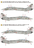 Wolfpack 1/72 decal VF-41 Black Aces Pt.4 - Sukhoi Killers for Academy - WD72013