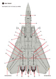 Wolfpack 1/72 decal VF-41 Black Aces Pt.4 - Sukhoi Killers for Academy - WD72013