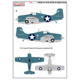 HGW 1/32 scale wet transfers for F4F-3/4 WILDCAT ACES over Guadalcanal- 232913